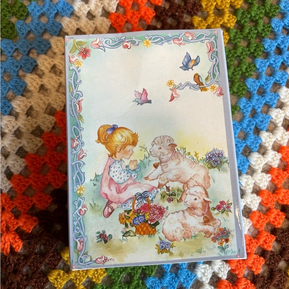 Marie Osmond " Greeting Card " Knickerbocker Doll In Box Jesus Loves Me vintage - Picture 2 of 3